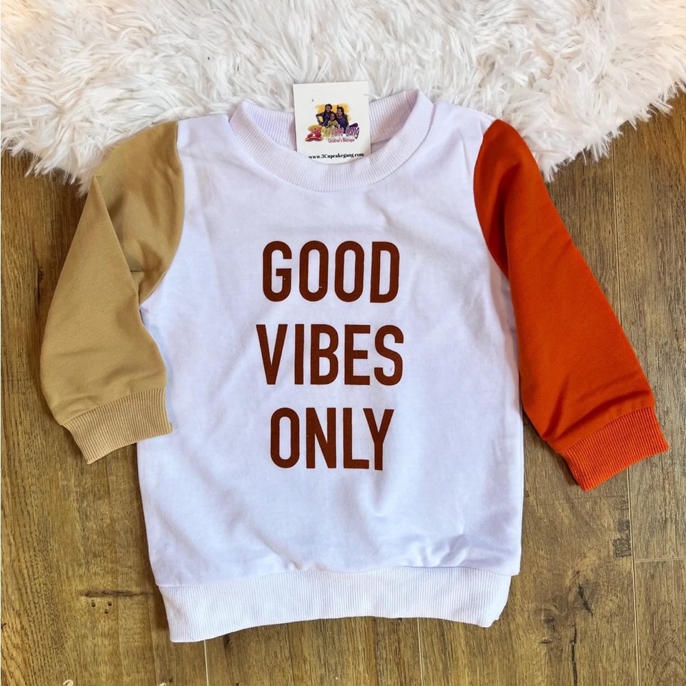 Good vibes pullover